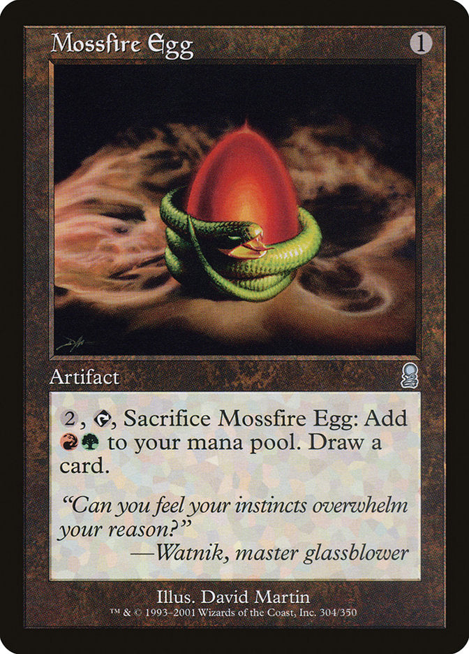 Mossfire Egg [Odyssey] | Dragon's Lair Comics and Fantasy Houston TX