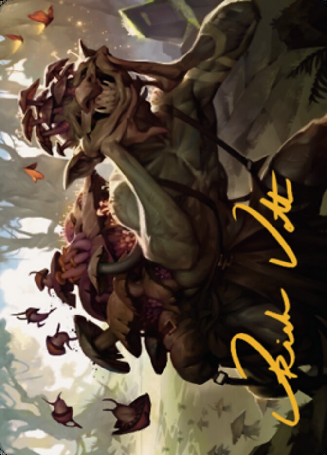 Sprouting Goblin Art Card (Gold-Stamped Signature) [Dominaria United Art Series] | Dragon's Lair Comics and Fantasy Houston TX