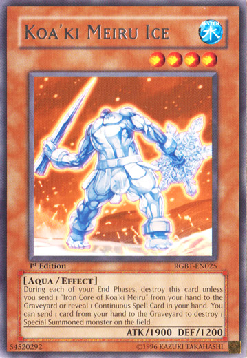 Koa'ki Meiru Ice [RGBT-EN025] Rare | Dragon's Lair Comics and Fantasy Houston TX