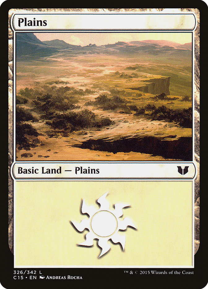 Plains (326) [Commander 2015] | Dragon's Lair Comics and Fantasy Houston TX