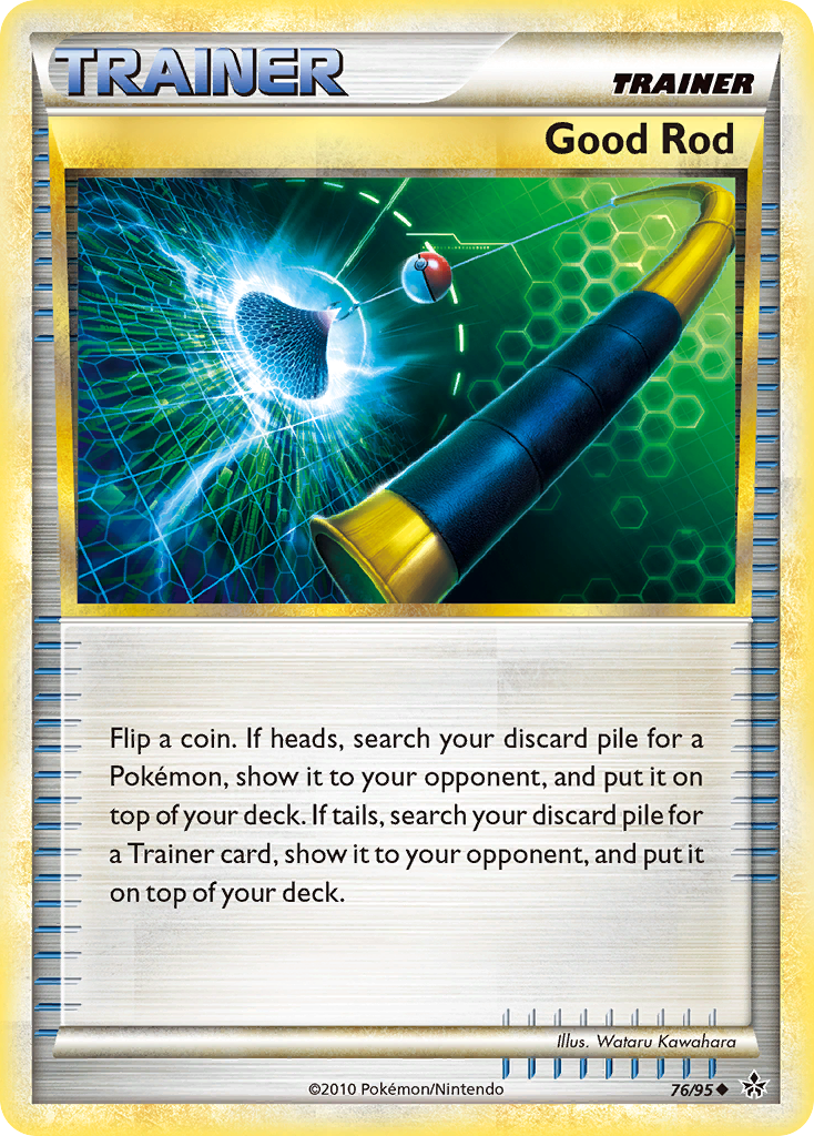 Good Rod (76/95) [HeartGold & SoulSilver: Unleashed] | Dragon's Lair Comics and Fantasy Houston TX