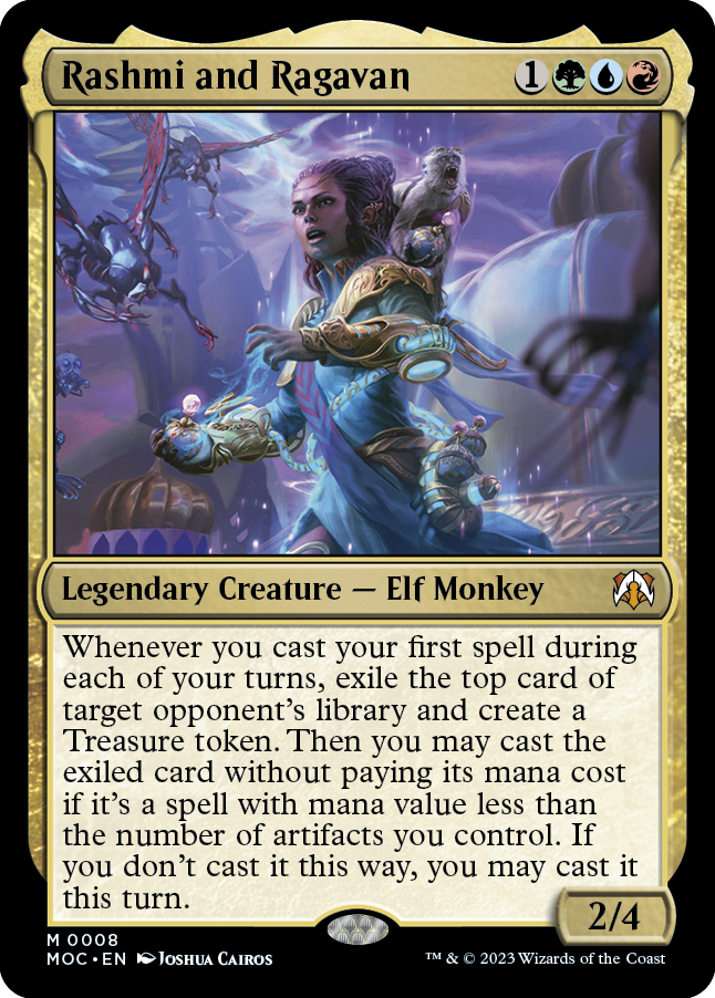 Rashmi and Ragavan [March of the Machine Commander] | Odin's Place