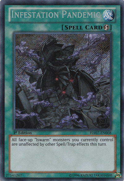 Infestation Pandemic [HA07-EN068] Secret Rare | Dragon's Lair Comics and Fantasy Houston TX