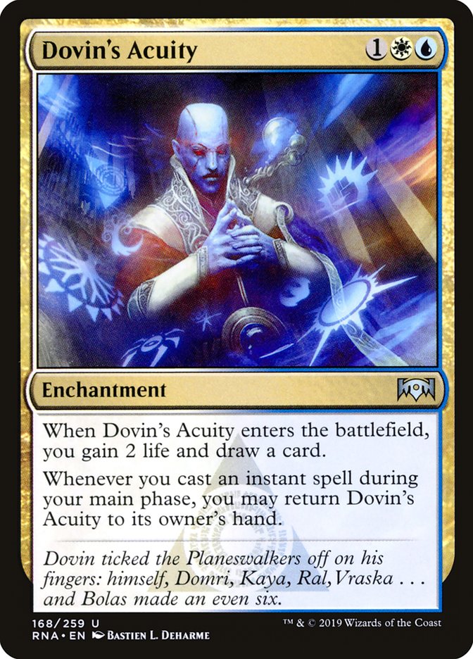 Dovin's Acuity [Ravnica Allegiance] | Dragon's Lair Comics and Fantasy Houston TX