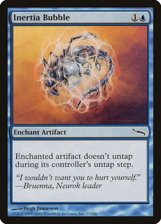 Inertia Bubble [Mirrodin] | Dragon's Lair Comics and Fantasy Houston TX