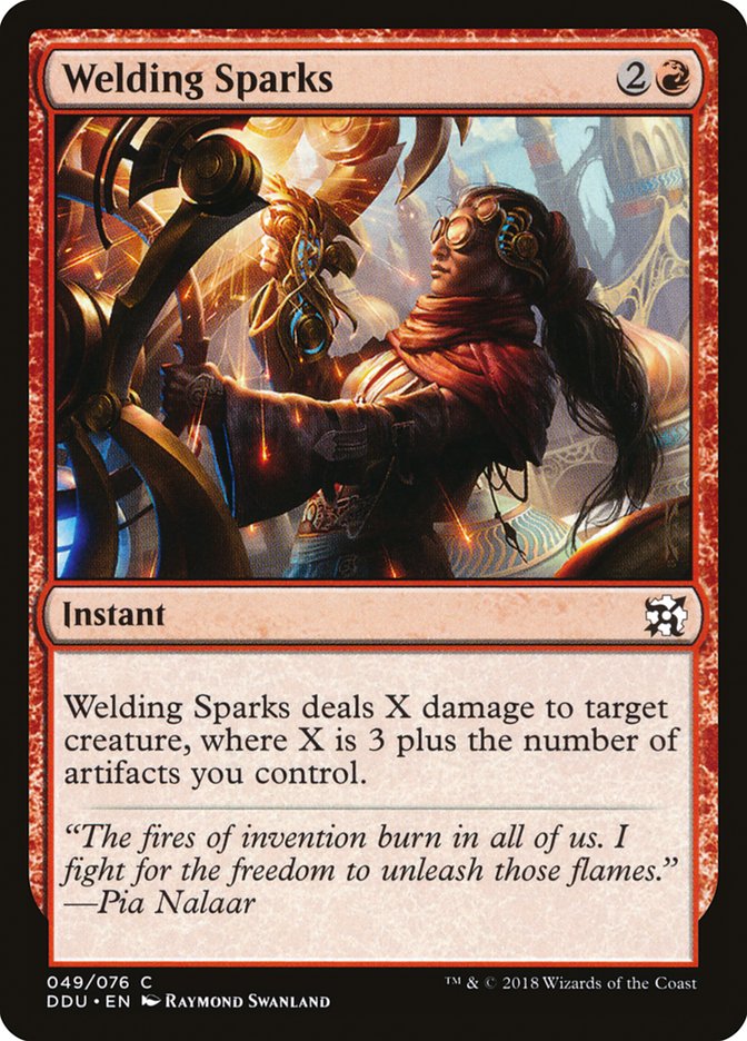 Welding Sparks [Duel Decks: Elves vs. Inventors] | Dragon's Lair Comics and Fantasy Houston TX
