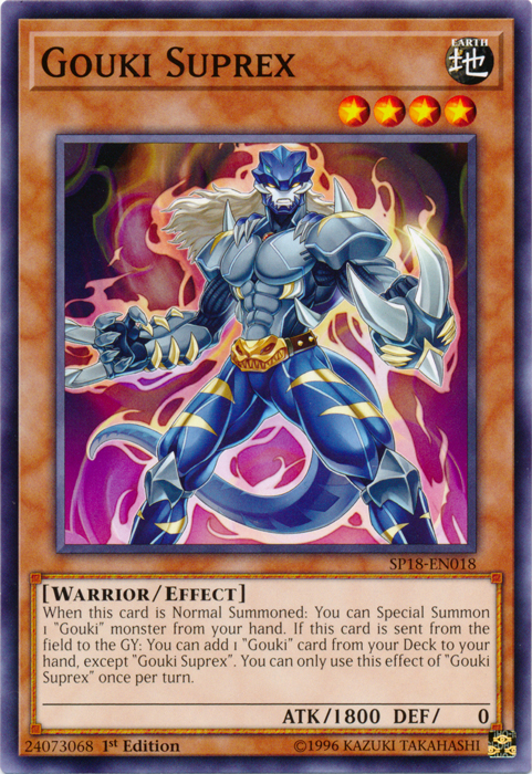 Gouki Suprex [SP18-EN018] Common | Dragon's Lair Comics and Fantasy Houston TX