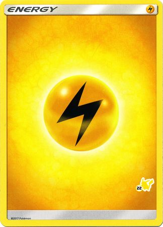 Lightning Energy (Pikachu Stamp #22) [Battle Academy 2020] | Dragon's Lair Comics and Fantasy Houston TX
