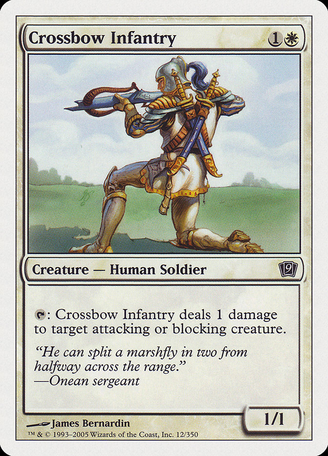Crossbow Infantry [Ninth Edition] | Dragon's Lair Comics and Fantasy Houston TX