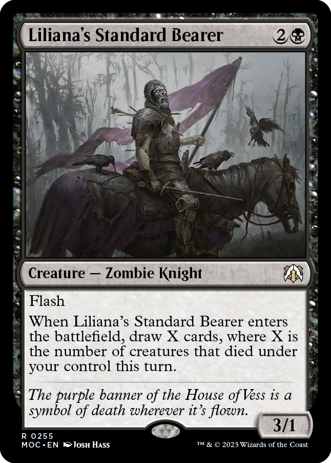 Liliana's Standard Bearer [March of the Machine Commander] | Dragon's Lair Comics and Fantasy Houston TX
