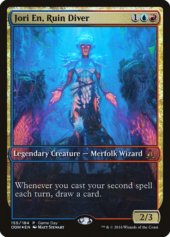 Jori En, Ruin Diver (Game Day) (Full Art) [Oath of the Gatewatch Promos] | Dragon's Lair Comics and Fantasy Houston TX