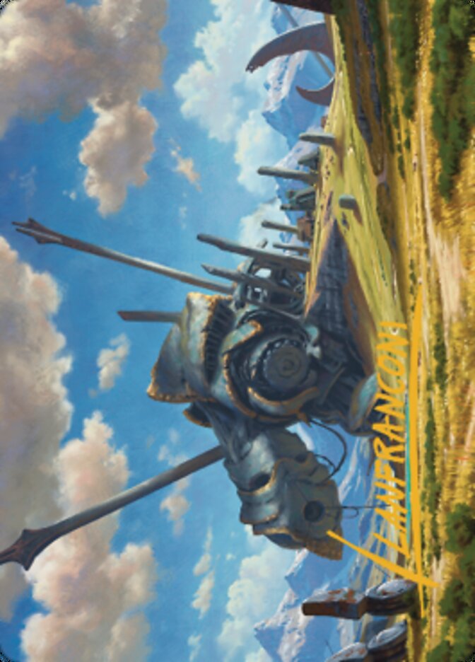Plains Art Card 1 (Gold-Stamped Signature) [Dominaria United Art Series] | Dragon's Lair Comics and Fantasy Houston TX