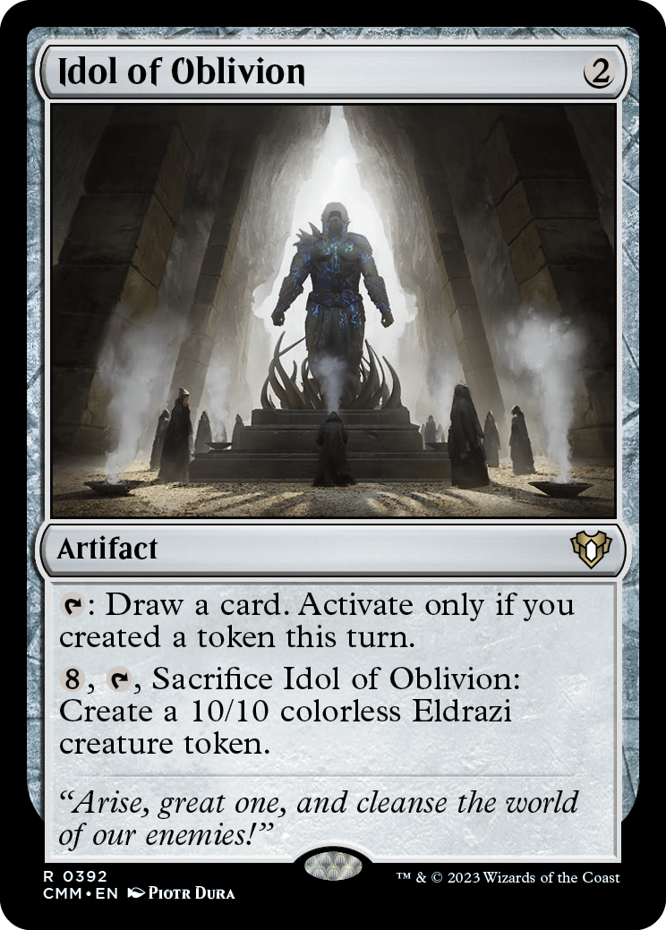 Idol of Oblivion [Commander Masters] | Dragon's Lair Comics and Fantasy Houston TX