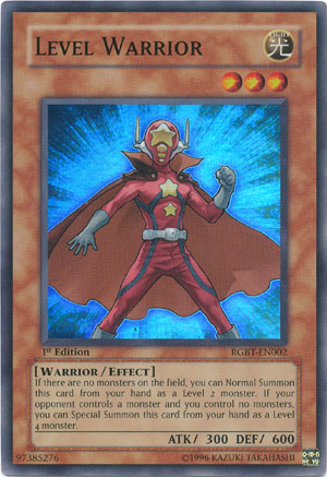 Level Warrior [RGBT-EN002] Super Rare | Dragon's Lair Comics and Fantasy Houston TX