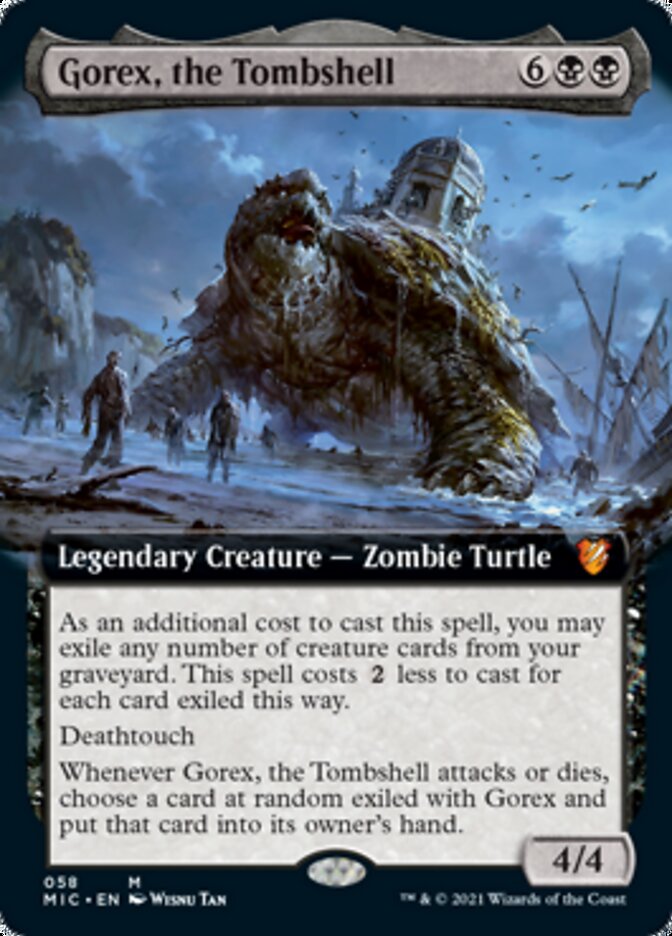 Gorex, the Tombshell (Extended Art) [Innistrad: Midnight Hunt Commander] | Dragon's Lair Comics and Fantasy Houston TX