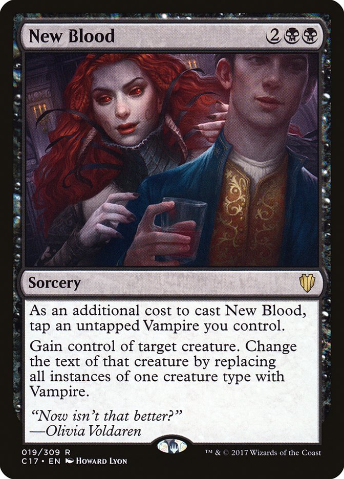 New Blood [Commander 2017] | Dragon's Lair Comics and Fantasy Houston TX