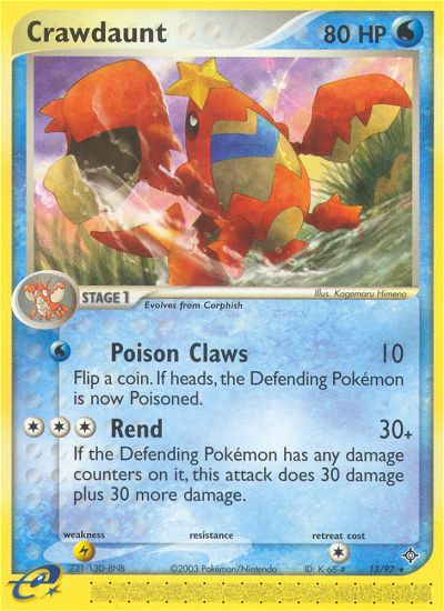 Crawdaunt (13/97) [EX: Dragon] | Dragon's Lair Comics and Fantasy Houston TX