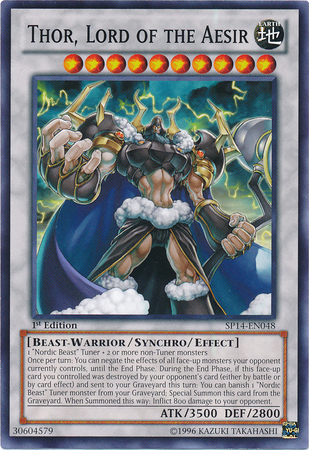 Thor, Lord of the Aesir [SP14-EN048] Common | Dragon's Lair Comics and Fantasy Houston TX
