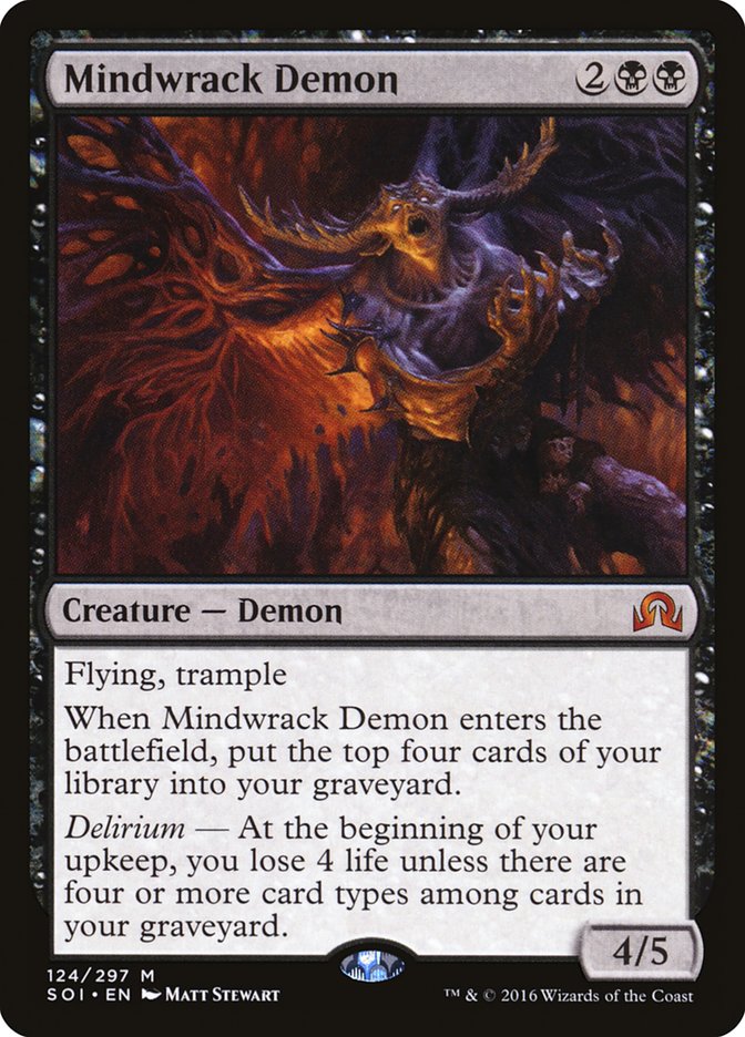 Mindwrack Demon [Shadows over Innistrad] | Dragon's Lair Comics and Fantasy Houston TX