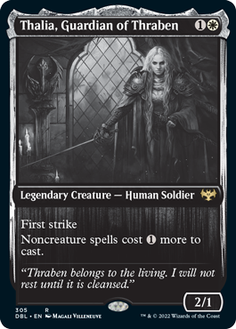 Thalia, Guardian of Thraben [Innistrad: Double Feature] | Dragon's Lair Comics and Fantasy Houston TX