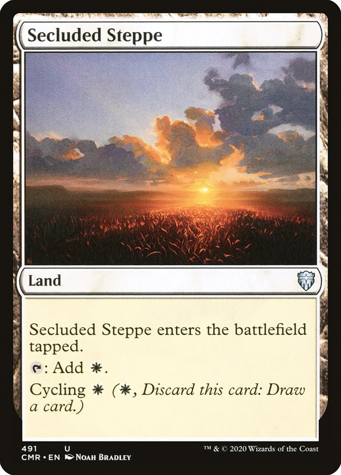 Secluded Steppe [Commander Legends] | Dragon's Lair Comics and Fantasy Houston TX
