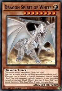 Dragon Spirit of White [LDS2-EN009] Common | Dragon's Lair Comics and Fantasy Houston TX