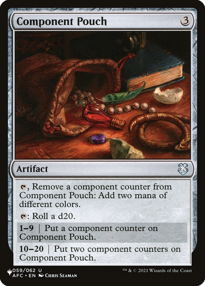 Component Pouch [The List] | Dragon's Lair Comics and Fantasy Houston TX