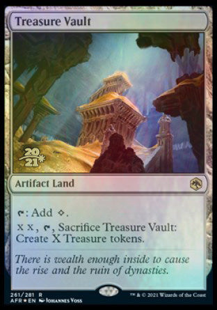Treasure Vault [Dungeons & Dragons: Adventures in the Forgotten Realms Prerelease Promos] | Dragon's Lair Comics and Fantasy Houston TX