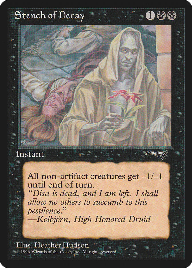 Stench of Decay (Red Flower) [Alliances] | Dragon's Lair Comics and Fantasy Houston TX