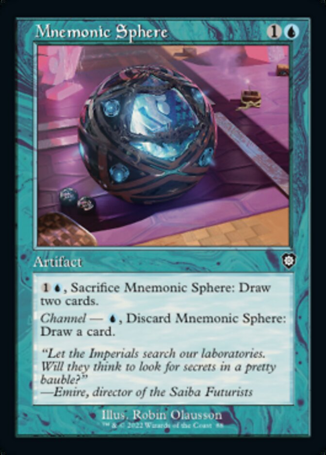 Mnemonic Sphere (Retro) [The Brothers' War Commander] | Dragon's Lair Comics and Fantasy Houston TX