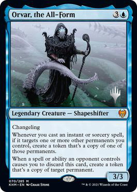 Orvar, the All-Form (Promo Pack) [Kaldheim Promos] | Dragon's Lair Comics and Fantasy Houston TX