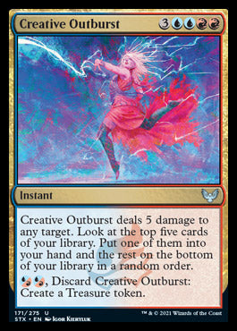 Creative Outburst [Strixhaven: School of Mages] | Dragon's Lair Comics and Fantasy Houston TX