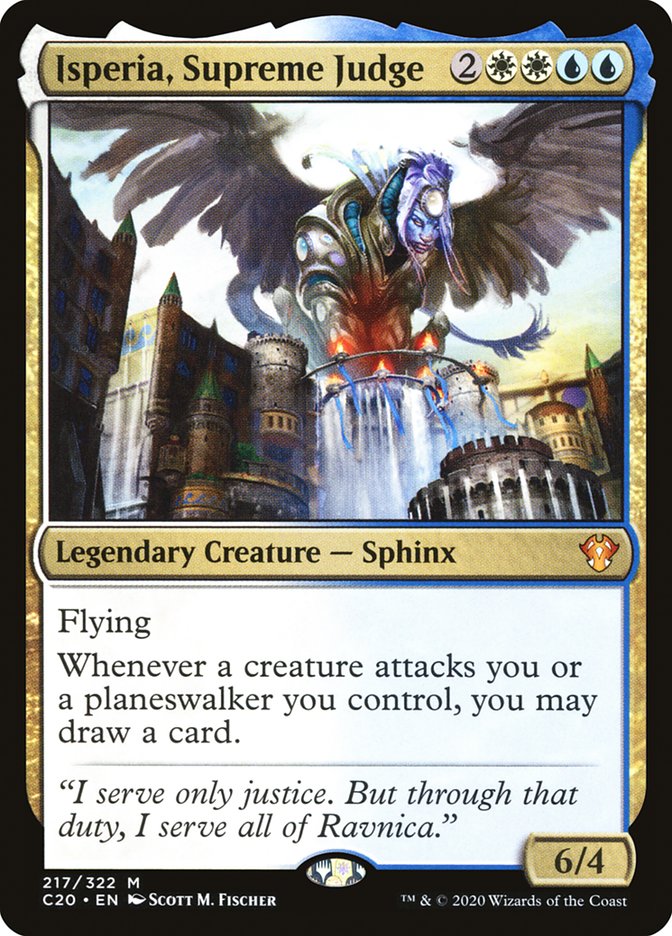 Isperia, Supreme Judge [Commander 2020] | Dragon's Lair Comics and Fantasy Houston TX