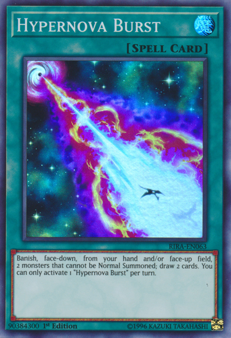 Hypernova Burst [RIRA-EN063] Super Rare | Dragon's Lair Comics and Fantasy Houston TX