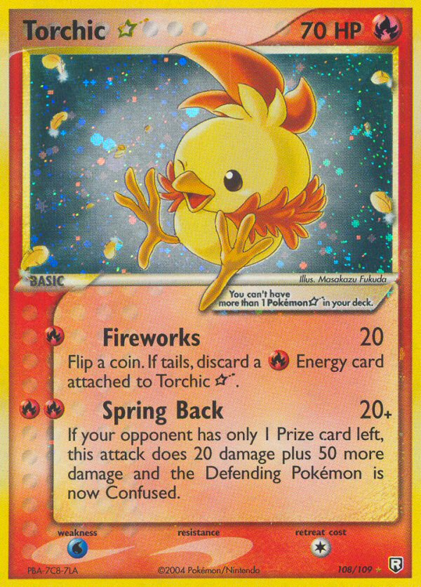 Torchic Star (108/109) [EX: Team Rocket Returns] | Dragon's Lair Comics and Fantasy Houston TX