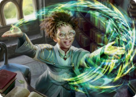 Eureka Moment Art Card [Strixhaven: School of Mages Art Series] | Dragon's Lair Comics and Fantasy Houston TX