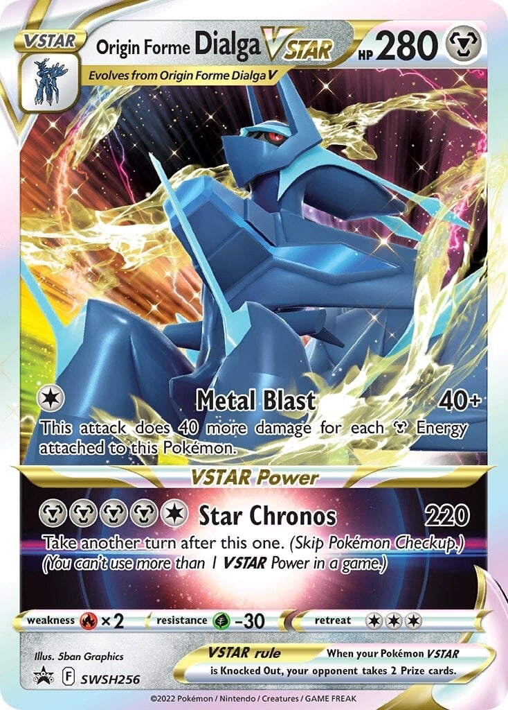 Origin Forme Dialga VSTAR (SWSH256) [Sword & Shield: Black Star Promos] | Odin's Place