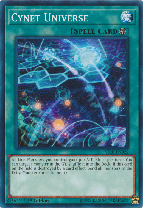 Cynet Universe [YS18-EN022] Common | Dragon's Lair Comics and Fantasy Houston TX