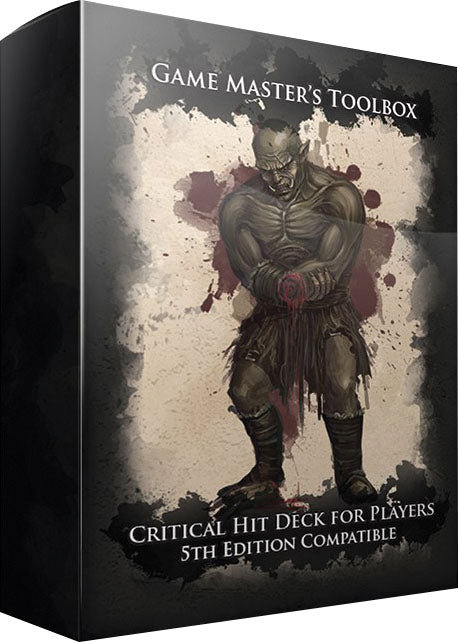 Game Masters Toolbox: Critical Hit Deck for GMs | Dragon's Lair Comics and Fantasy Houston TX