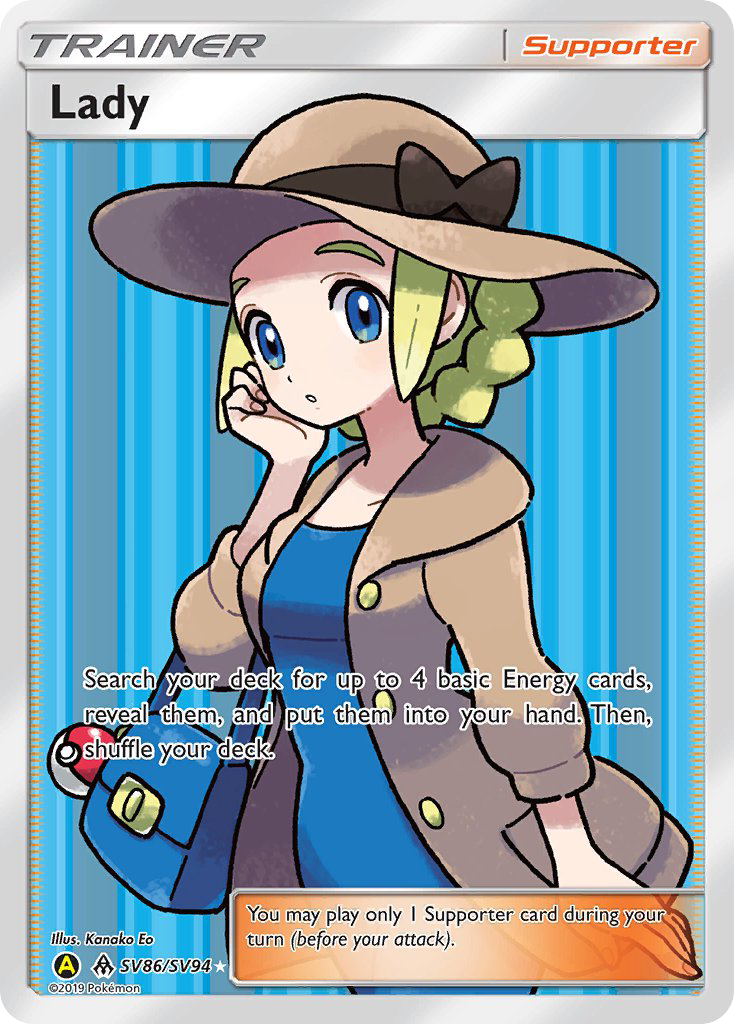 Lady (SV86/SV94) [Sun & Moon: Hidden Fates - Shiny Vault] | Dragon's Lair Comics and Fantasy Houston TX