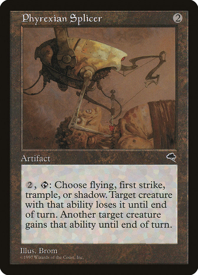 Phyrexian Splicer [Tempest] | Dragon's Lair Comics and Fantasy Houston TX