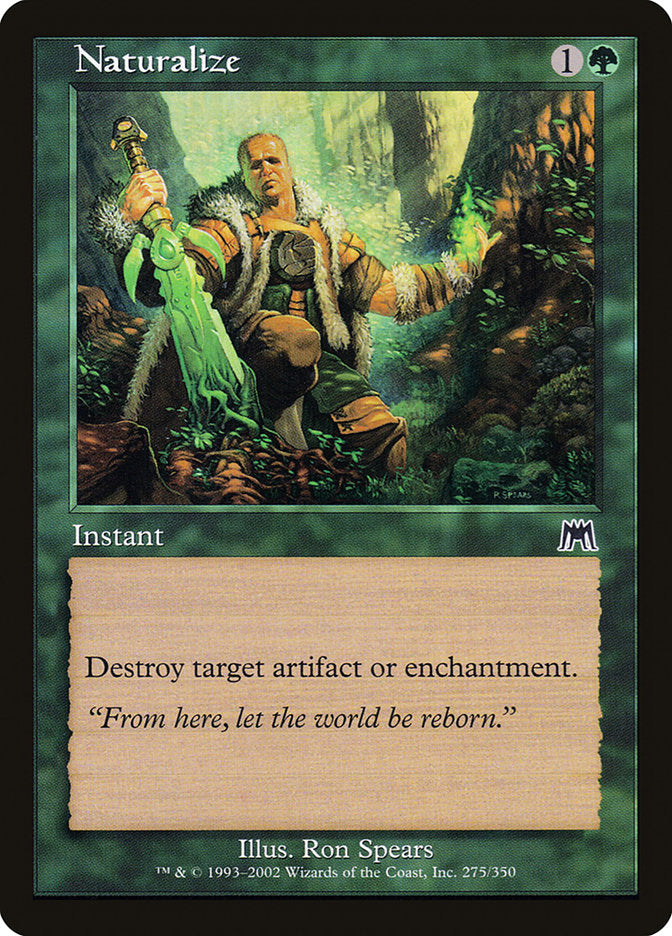 Naturalize [Onslaught] | Dragon's Lair Comics and Fantasy Houston TX