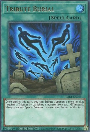 Tribute Burial [LART-EN053] Ultra Rare | Dragon's Lair Comics and Fantasy Houston TX