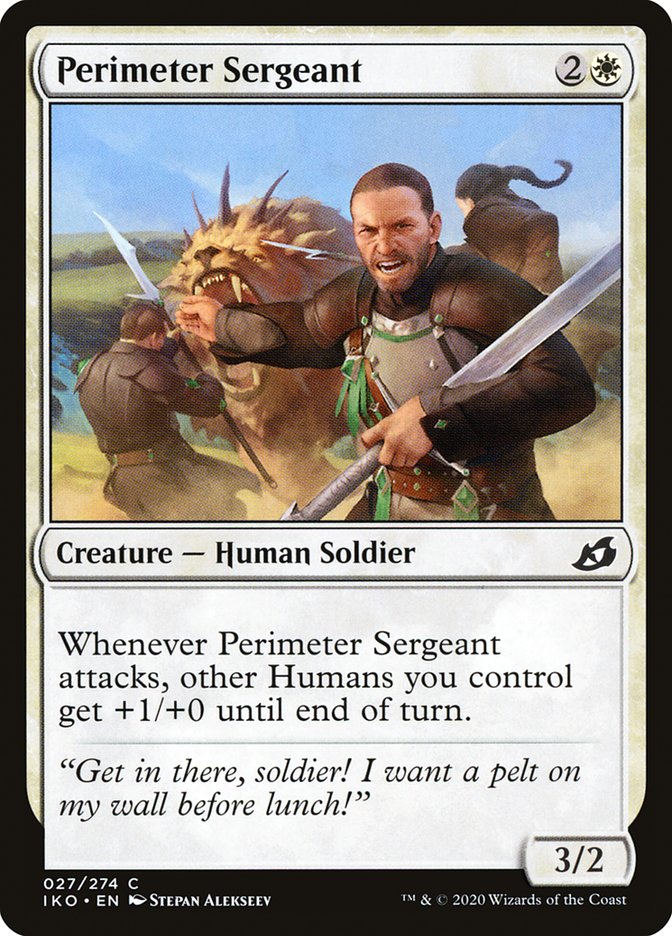 Perimeter Sergeant [Ikoria: Lair of Behemoths] | Dragon's Lair Comics and Fantasy Houston TX