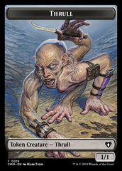Saproling // Thrull Double-Sided Token [Commander Masters Tokens] | Dragon's Lair Comics and Fantasy Houston TX