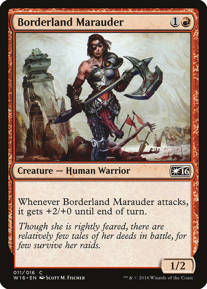 Borderland Marauder [Welcome Deck 2016] | Dragon's Lair Comics and Fantasy Houston TX