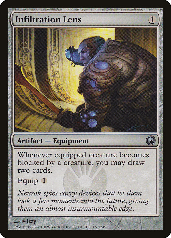 Infiltration Lens [Scars of Mirrodin] | Dragon's Lair Comics and Fantasy Houston TX
