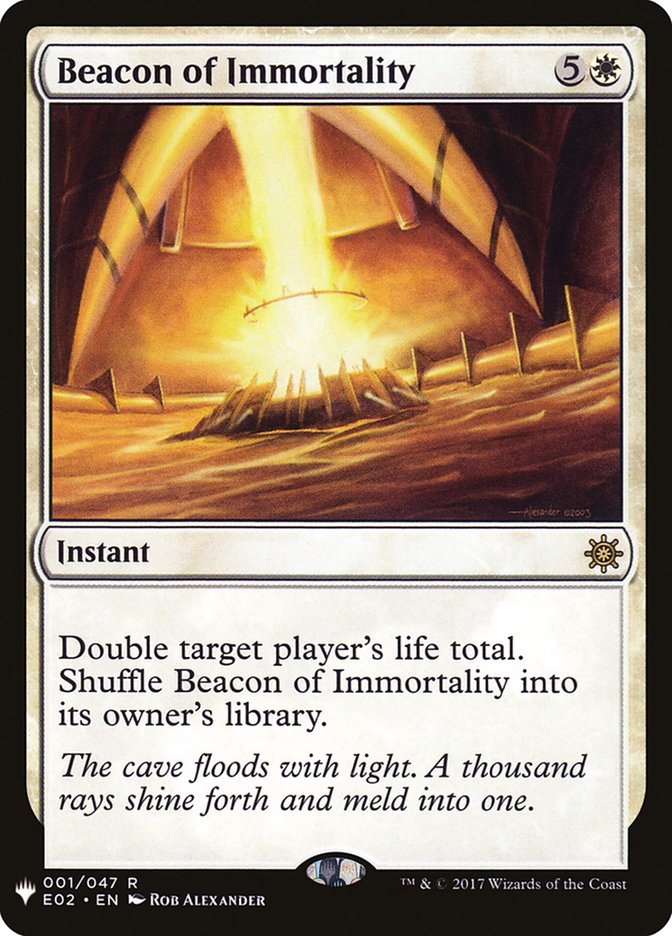 Beacon of Immortality [Mystery Booster] | Dragon's Lair Comics and Fantasy Houston TX