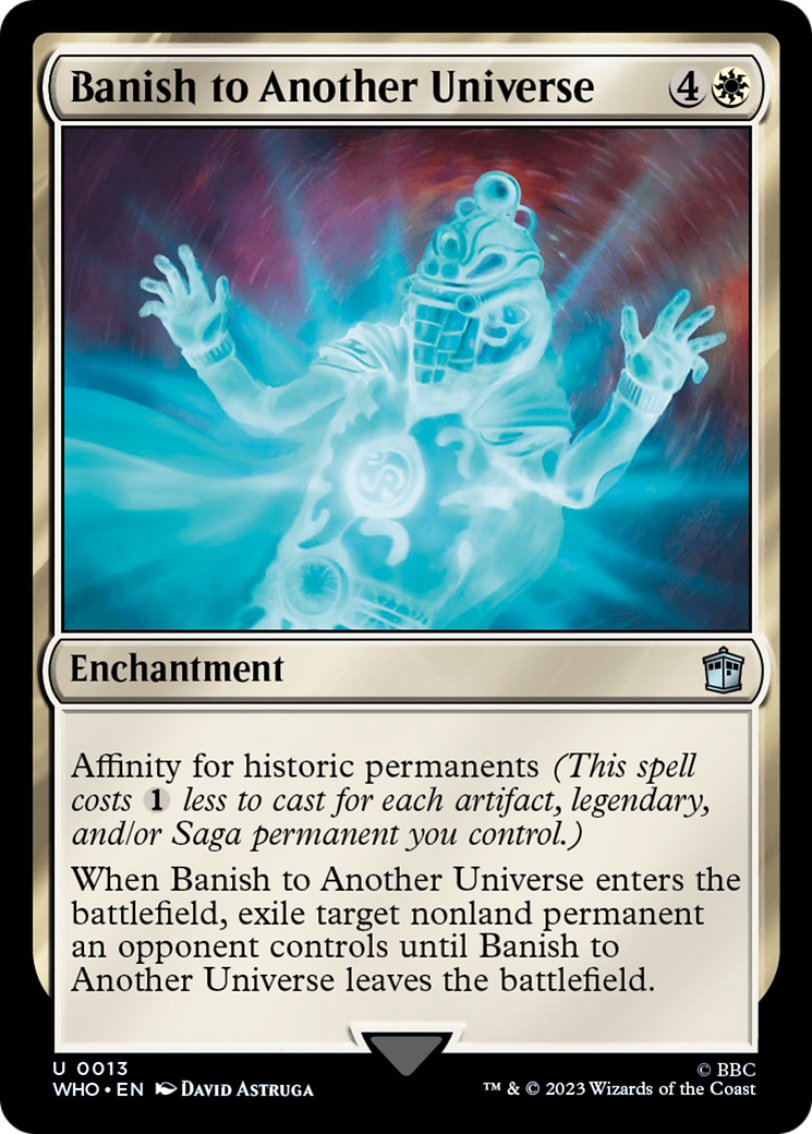 Banish to Another Universe [Doctor Who] | Dragon's Lair Comics and Fantasy Houston TX