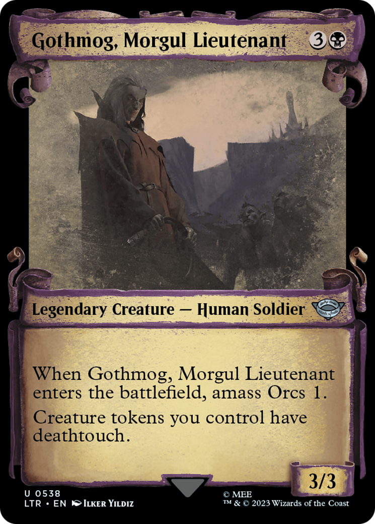 Gothmog, Morgul Lieutenant [The Lord of the Rings: Tales of Middle-Earth Showcase Scrolls] | Dragon's Lair Comics and Fantasy Houston TX